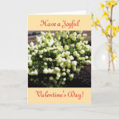 Simplement floral, Joyeuse carte de Saint Valentin (Fleur jaune)