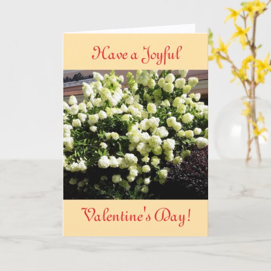 Simplement floral, Joyeuse carte de Saint Valentin (Fleur jaune)