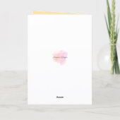 Simplement floral, Joyeuse carte de Saint Valentin (Dos)