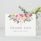 Simplement Joli Mariage Merci Cartes (Debout devant)