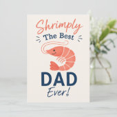 Simplement le meilleur papa qui soit ! Carte plate (Debout devant)