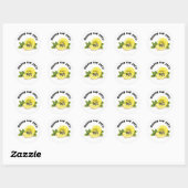 Simplement le zeste citron gratuit autocollant cad (Feuille)