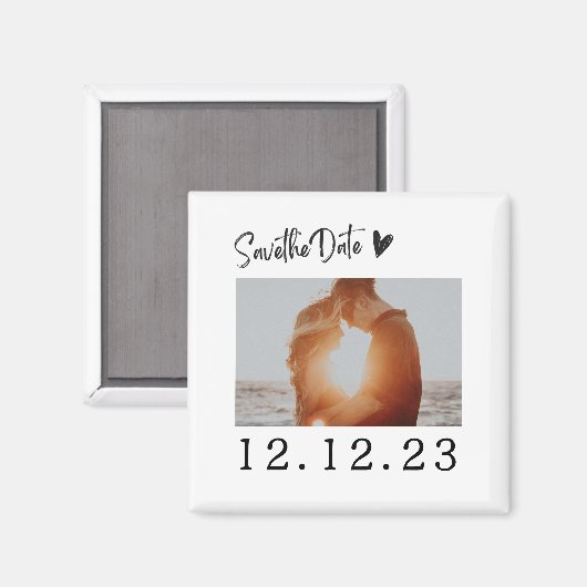 Simplement & Lovely Save the Date Magnet (Recto/Verso)