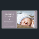 SIMPLEMENT PUR | BÉBÉ FILLE FAIRE-PART DE NAISSANC<br><div class="desc">photos avec l'aimable autorisation de Ross Alexander Photography | www.rossalexanderphotography.com</div>