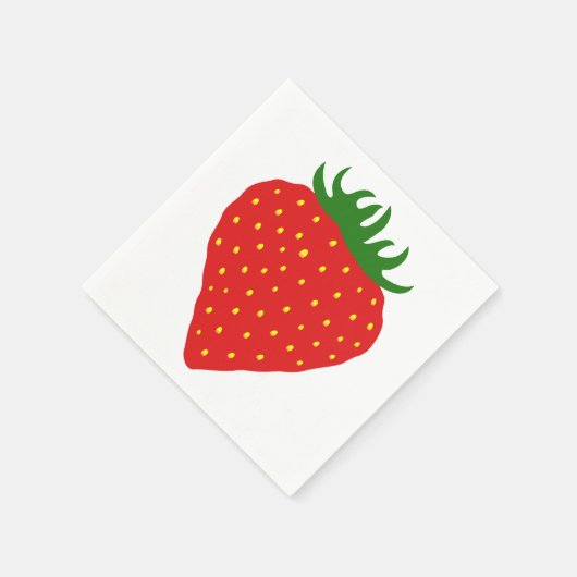 Simplement serviettes en papier fraise (Coin)