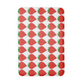 Simplement tapis de bain fraise (Devant (Vertical))