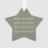 Simplement ZigZag - Vert olive (dos)