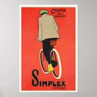 Simplex Cycloïde Retro Fiets Amsterdam Holland