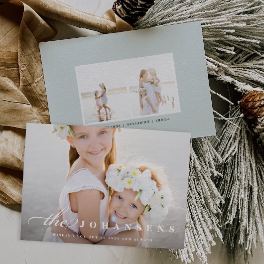 Simplicité | Carte photo de vacances