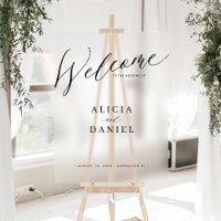 Simplicité moderne typographie mariage signe d'acc