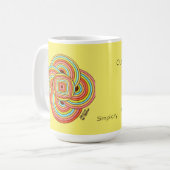 Simplicité Notre vraie Mission Café Mug (Devant gauche)