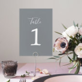 Simplicité réelle 1 Mariage Numéro de table