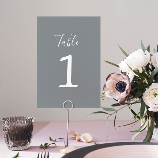 Simplicité réelle 1 Mariage Numéro de table