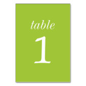 Simplicité réelle 2 Numéro de table de mariage de  (Par défaut)