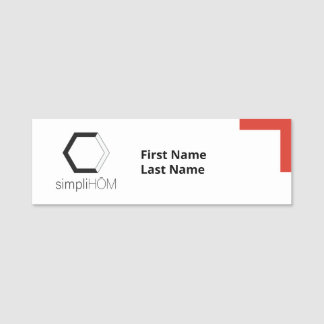 simpliHOM naamplaatje