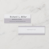 Simplistic Abstracte Art Persoonlijke Opleiding up Mini Visitekaartje (Voorkant / Achterkant)