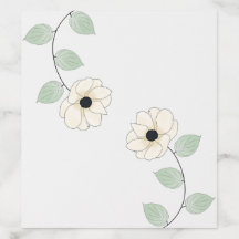 Simplistic Creamy White Anemone Floral