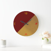 Simplistic Quirky-toetsenbord> wandklok Grote Klok (Huis)