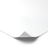 Simplistic Starfish Beach House Poster (Hoek)
