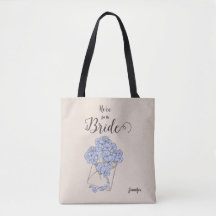 Simplistic Waterverf Flowers Hier voor de Bride