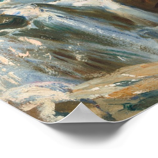 Simplon Pass - Poster d'art de John Sargent (Coin)