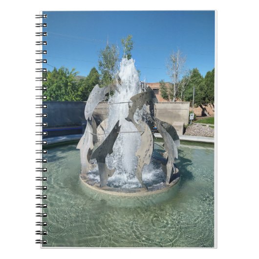 Simplot Square Fountain Photo Spiral Notitieboek (Voorkant)