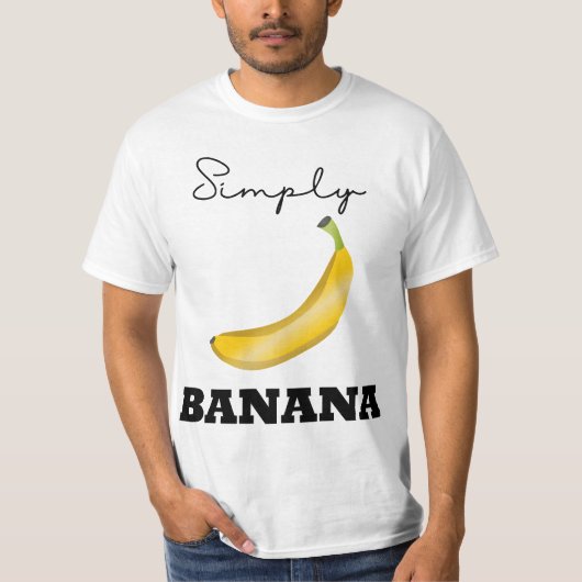 Simply Banana Theme Shirt (Voorkant)
