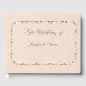 Simply Catholic Wedding Guest Book Gastenboek (Voorkant)