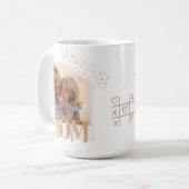 Simply Chic "A Mother's Love" Photo Mug moderne (Devant gauche)