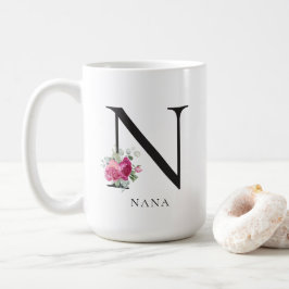 Simply Chic Sweet Peonies Nana 15oz Koffie Mok