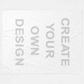 Simply - Create Your Own  Fleece Deken (Voorkant (Horizontaal))