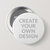 Simply - Create Your Own  Ronde Button 7,6 Cm (Voorkant /achterkant)