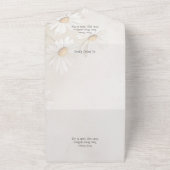 Simply Daisies QR-code All In One Uitnodiging (Buitenkant)