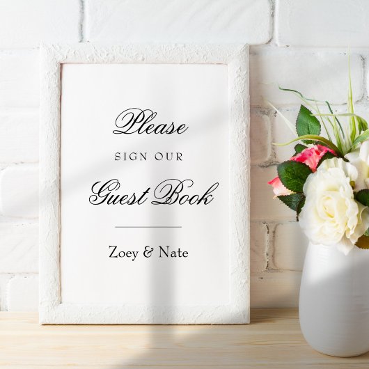 Simply Elegant Signer le livre d'or