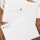 Simply Elegant Wedding All in One Invitation