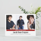 Simply Genius 4 - Faire-part d'obtention d'un dipl (Debout devant)