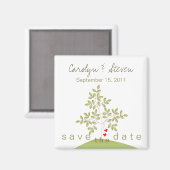 Simply Love Tree - Save the Date Magnet (Recto/Verso)