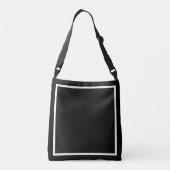 Simply Me – Elegant Black Simple Tote Bag (Dos)
