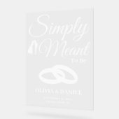  Simply Meant to Be Wedding Welcome (Angle)