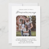 Simply Modern New Home Invitation photo (Devant)