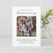 Simply Modern New Home Invitation photo (Debout devant)