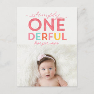 SIMPLY ONEDERFUL WONDERFUL BRIEFKAART