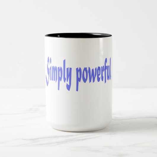 Simply Powerful Quote Mug (Centre)