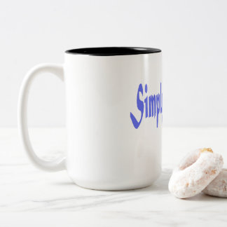 Simply Powerful Quote Mug Tweekleurige Koffiemok