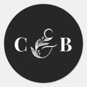 Simply Splendid bewerkbare kleur bruiloft stickers (Voorkant)