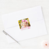 Simply Sweonalized Photo Stickers Anniversaire (Enveloppe)
