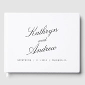 Simply Us EDITABLE COULEUR Mariage Livre d'or (Recto)