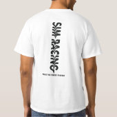 Simracing Tshirt, Simracer Tshirt, Racing Tshirt (Achterkant)