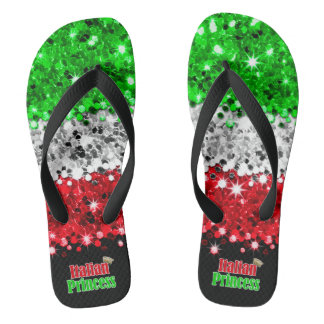 Simulate Sparkly Glitter Italiaanse prinses Teenslippers