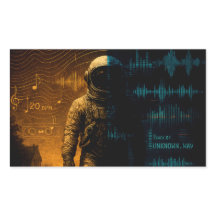 Simulatie Fase Een Poster - Glitch Astronaut Art